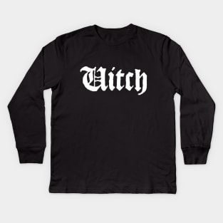 Witch Kids Long Sleeve T-Shirt